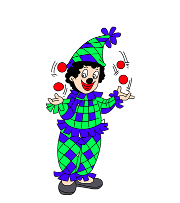 Funny Joker Coloring Pages