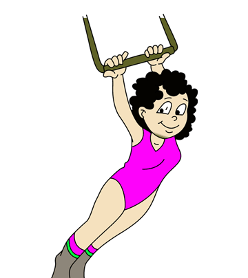 Acrobat Flying Coloring Pages