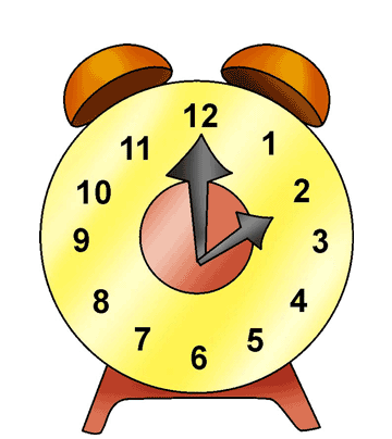 Clock Coloring Pages