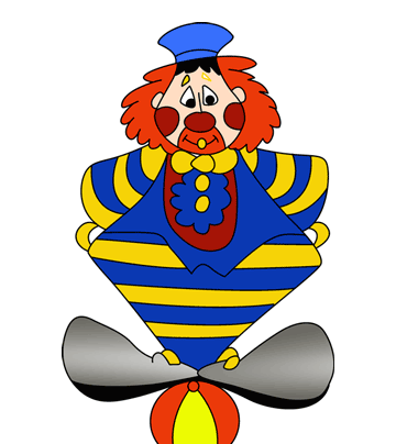 Sad Clown Coloring Pages