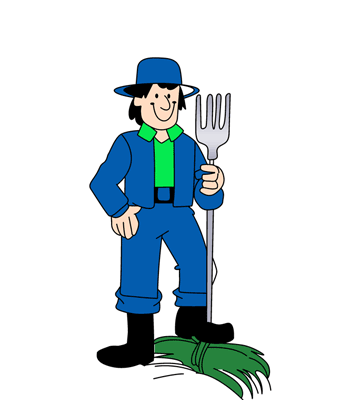 Farmer Coloring Pages