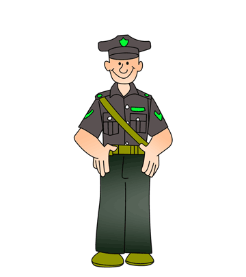 Policeman Coloring Pages