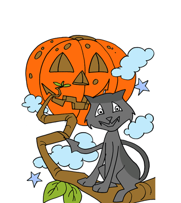 Halloween Creep Coloring Pages