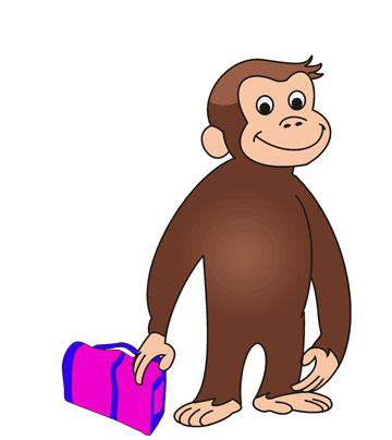 Curious George Coloring Pages