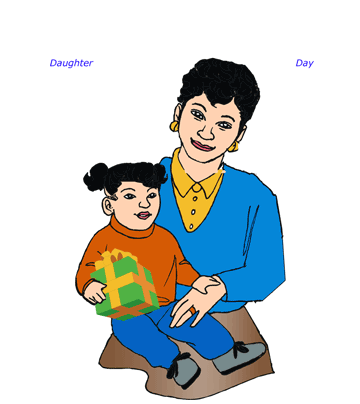 Daughters Day Momma Affection Coloring Pages