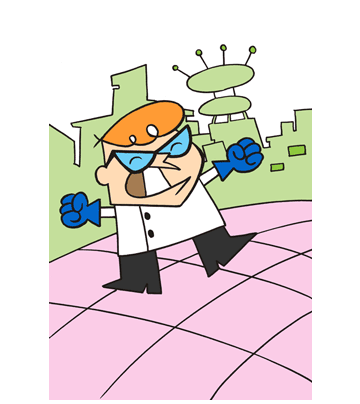 Dexter Character Coloring Pages