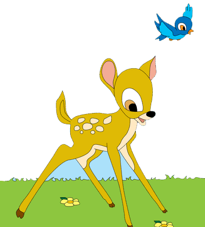 Disney Deer Bambi Coloring Pages