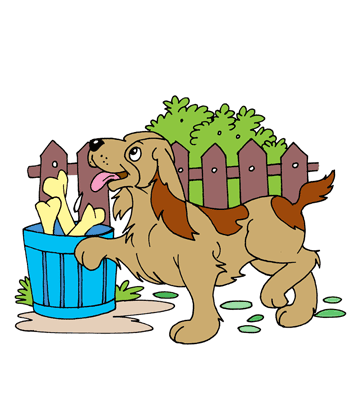 Dog Care Coloring Pages