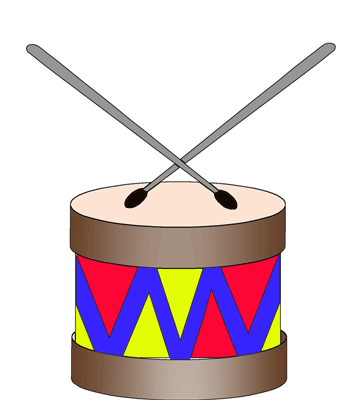 drum sticks coloring page