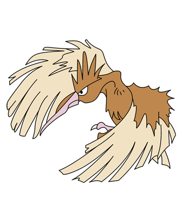 Fearow Coloring Pages