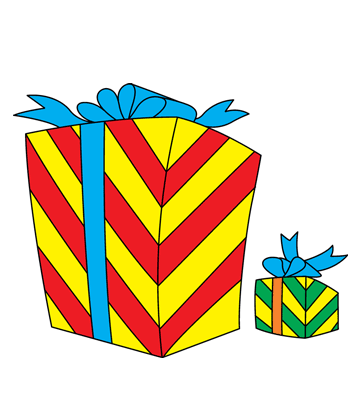 Gifts Coloring Pages