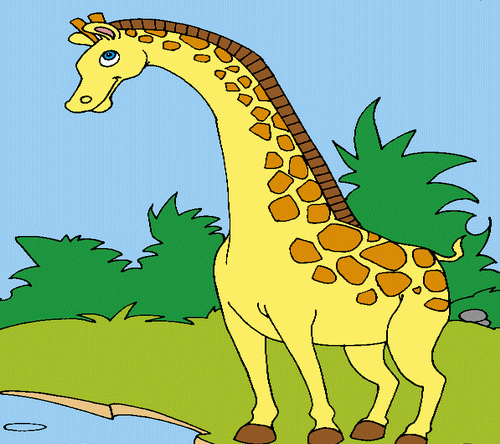 Giraffe Coloring Pages