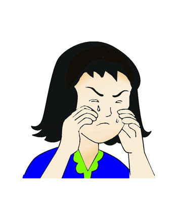 Girl Crying Coloring Pages