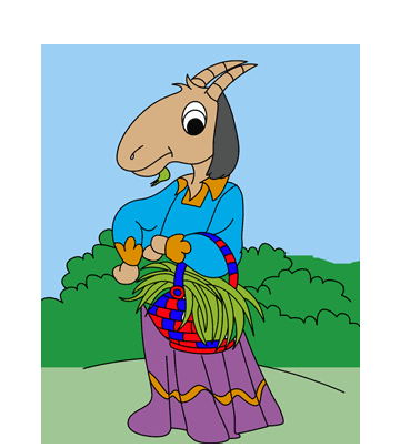 Dear Goat Coloring Pages