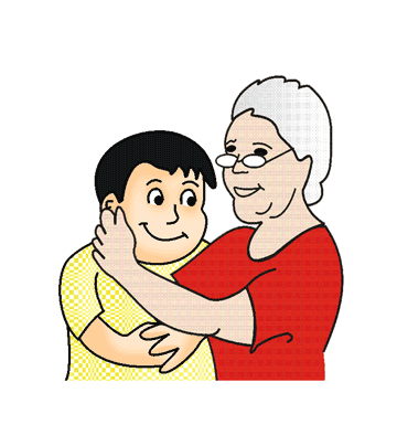 Grandchildren Coloring Pages