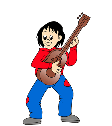 Guitar Master Coloring Pages