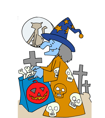 Halloween Headquarters Coloring Pages