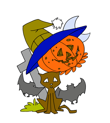 Halloween Storm Coloring Pages