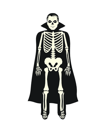 Halloween Skeleton Coloring Pages