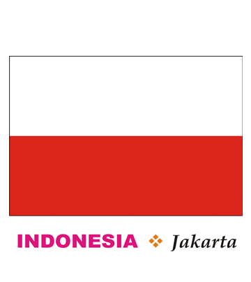 Indonesia Flag Coloring Pages