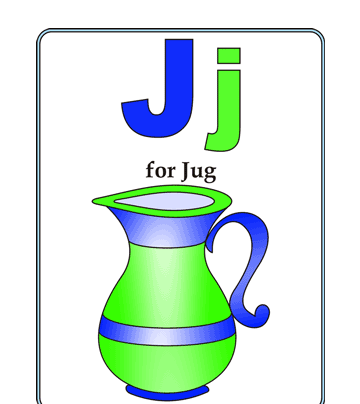 J-preschool Alphabet Coloring Pages