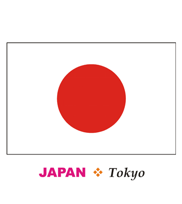 Japan Flag Coloring Pages
