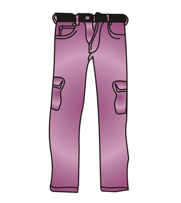 Jeans Coloring Pages