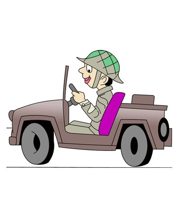 Army Jeep Coloring Pages