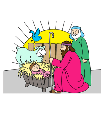 Jesus Birth Coloring Pages