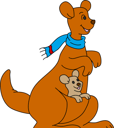 Kangaroo Coloring Pages