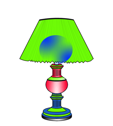 Lamp Coloring Pages