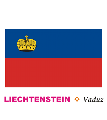 Liechtenstein Flag Coloring Pages