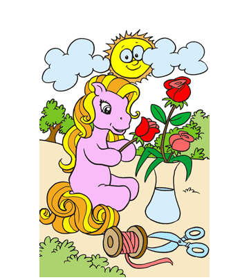 Little Pony Baby Coloring Pages