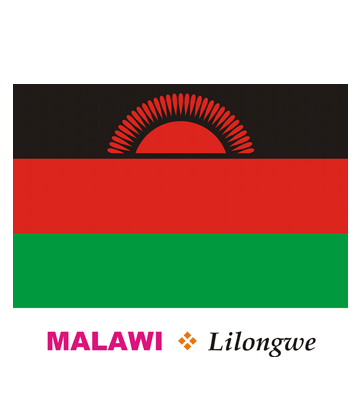 Malawi Flag Coloring Pages
