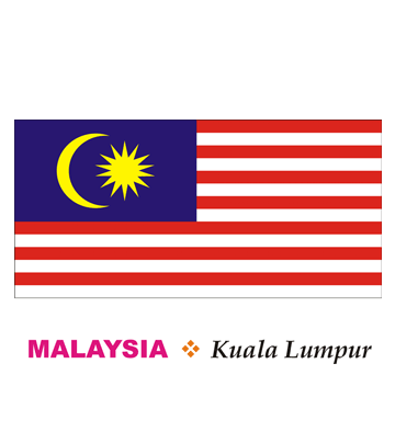 Malaysia Flag Coloring Pages