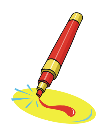 Marker Coloring Pages