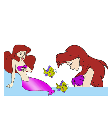 Sea Mermaids Coloring Pages