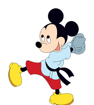 Happy Mickey Mouse Coloring Pages