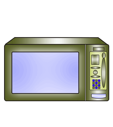 Microwave Coloring Pages