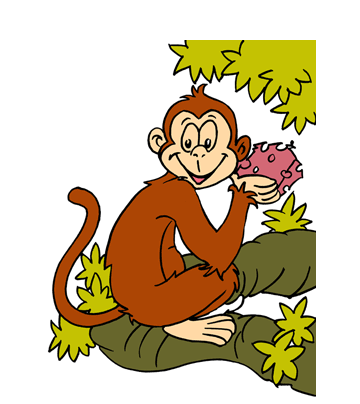 Monkey Habitat Coloring Pages