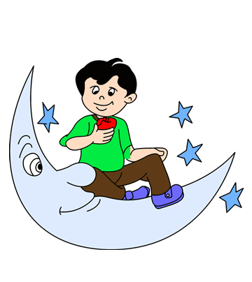 Moon And Stars Coloring Pages