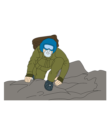 Everst Climber Coloring Pages