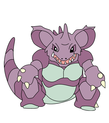 Nidoking Coloring Pages