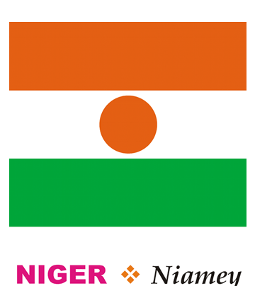 Niger Flag Coloring Pages