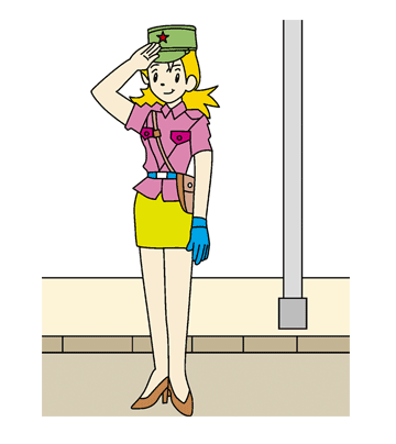 Officer Jenny Coloring Pages