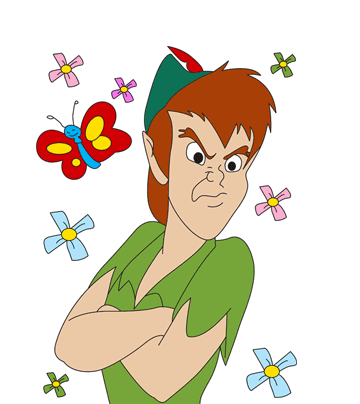 Peter Pan Coloring Page 1 Coloring Pages