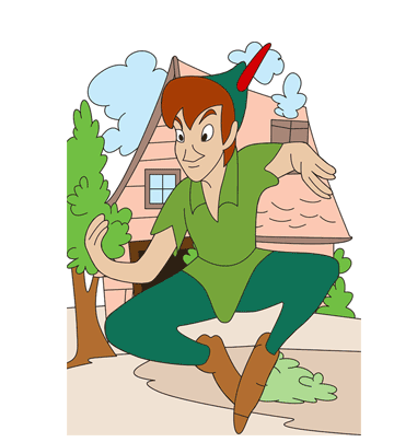 Peter Pan Coloring Page 3 Coloring Pages