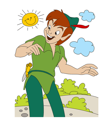 Peter Pan Coloring Page 4 Coloring Pages