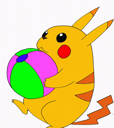 Fighter Pikachu Coloring Pages