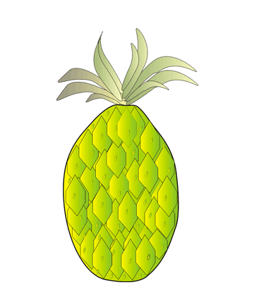 Pineapple Coloring Pages